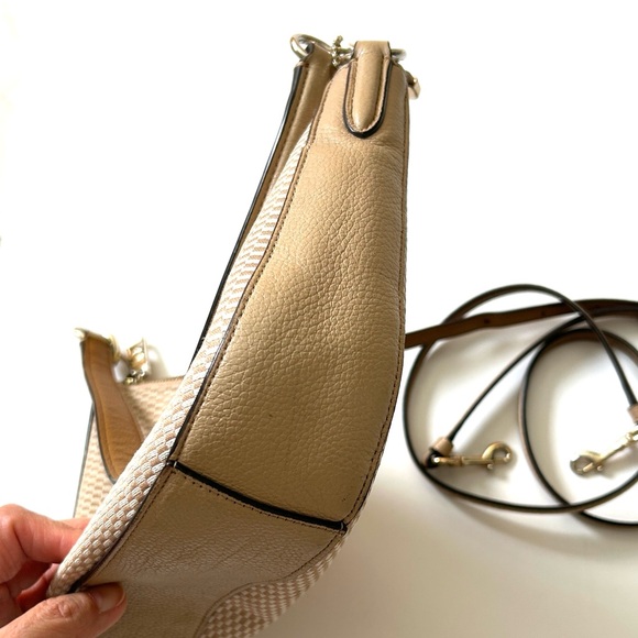 Coach Legacy Jacquard Chelsea Crossbody Hobo Bag - Picture 9 of 11